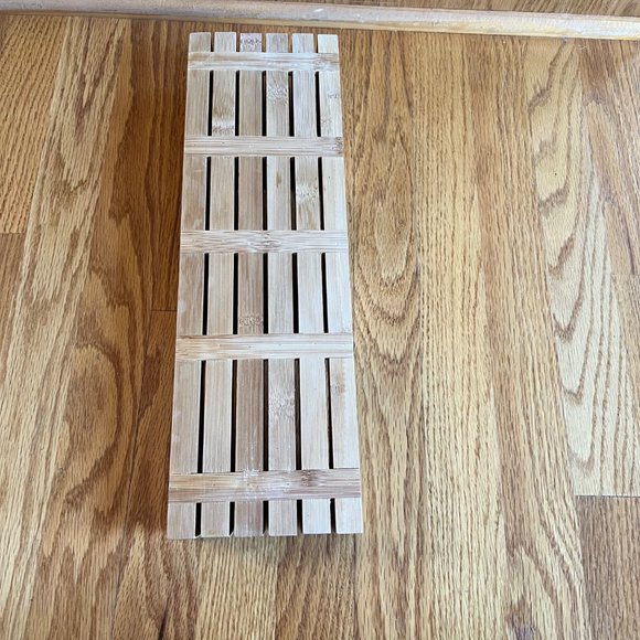 In Drawer Knife Storage Wood Block Organizer 16 Slot - Picture 3 of 8